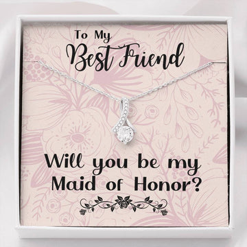 Maid of Honor Proposal Necklace