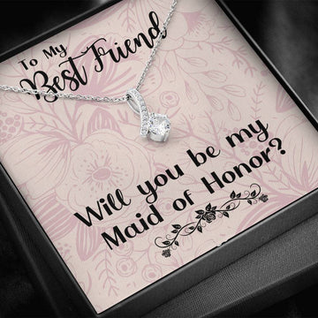 Maid of Honor Proposal Necklace